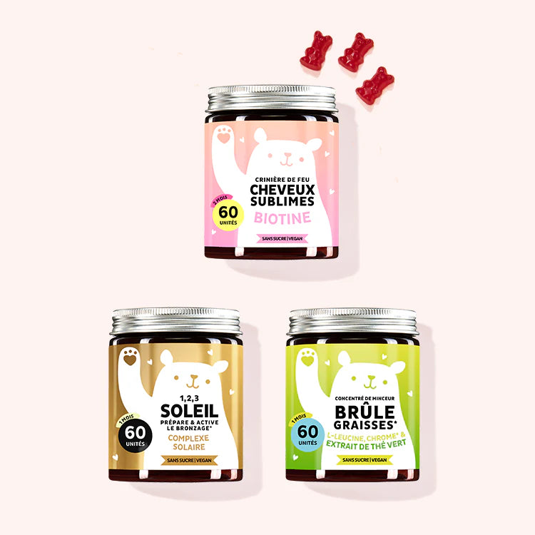 Trio - Pour les cheveux, la peau et la silhouette