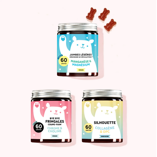 Trio d'effets minceur et tonicité