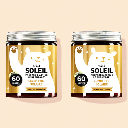 1 2 3 soleil - prépare & active le bronzage