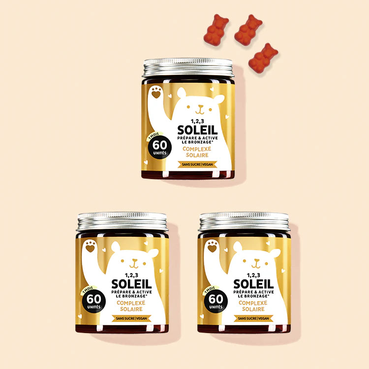 1 2 3 soleil - prépare & active le bronzage