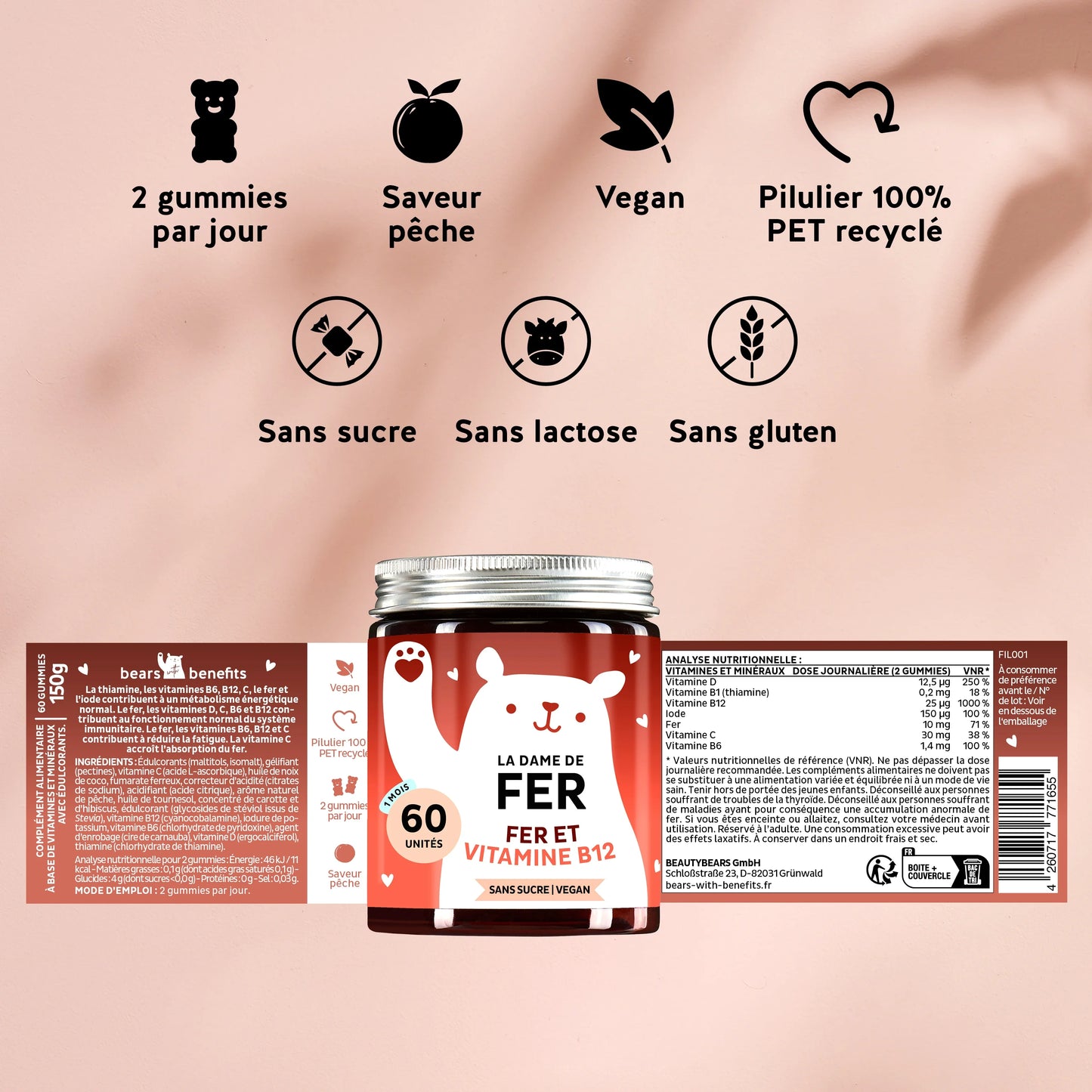 La Dame de Fer - complex vegan