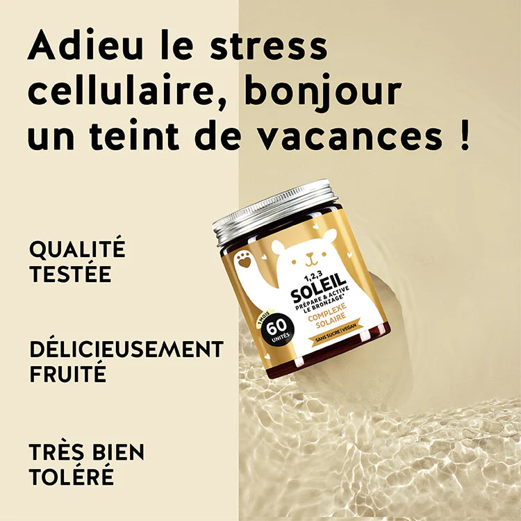 1 2 3 soleil - prépare & active le bronzage