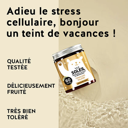 1 2 3 soleil - prépare & active le bronzage