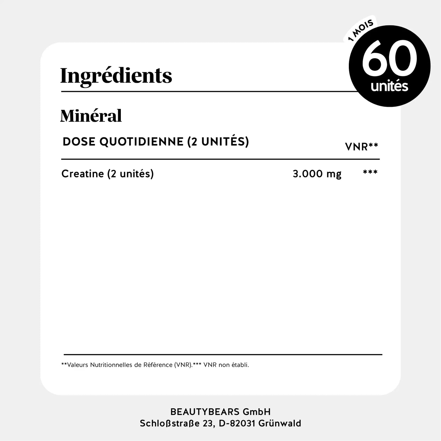 Daily Essentials - Créatine